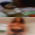 Black naked woman over