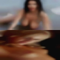Naked woman masturbating