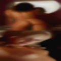 Sexy naked woman walking