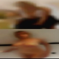 Nude woman chocolate syrup