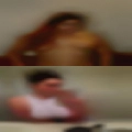 Woman looking dick blowjob