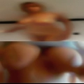 Nude woman chocolate syrup